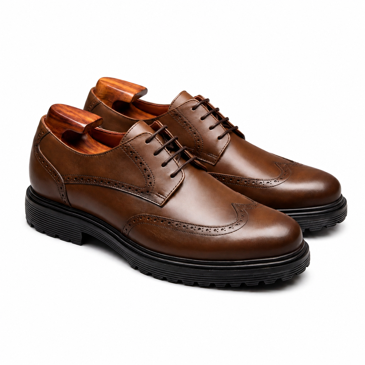 Chaussures Richelieu en Cuir