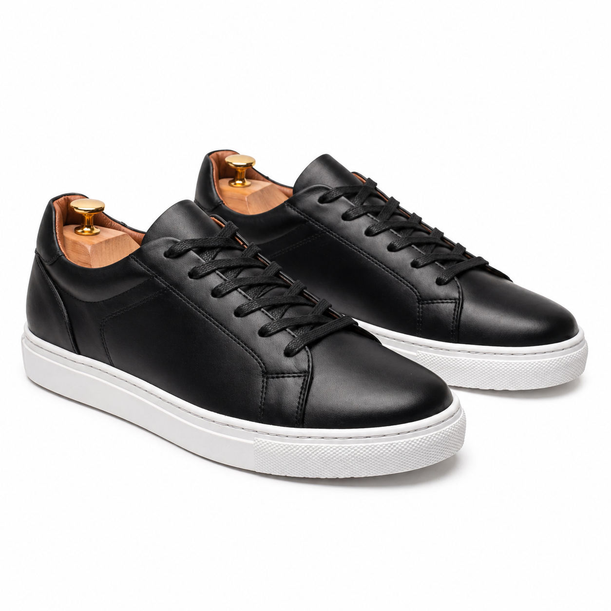 Basket homme en cuir