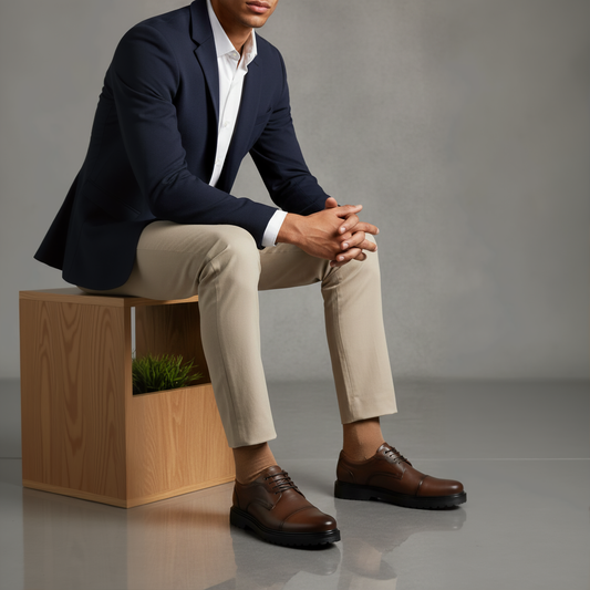 Derby Homme Premium Confort – Cuir Véritable