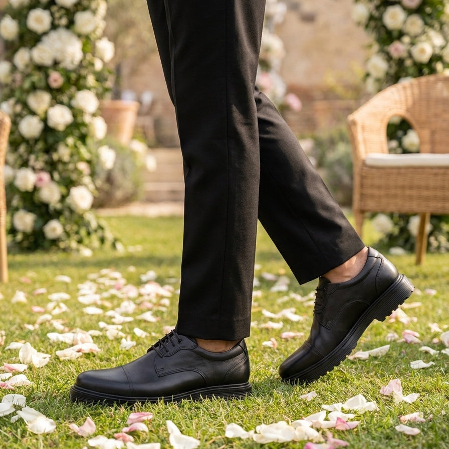 Derby Homme Premium Confort – Cuir Véritable