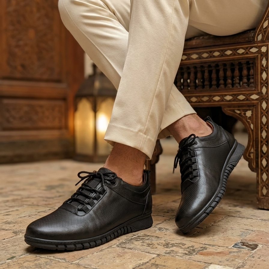 Chaussures Homme en Cuir Premium – Confort & Élégance au Quotidien