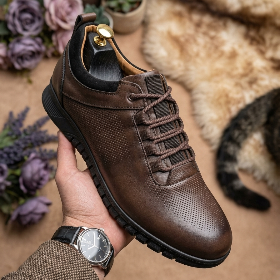 Chaussures Homme en Cuir Premium – Confort & Élégance au Quotidien
