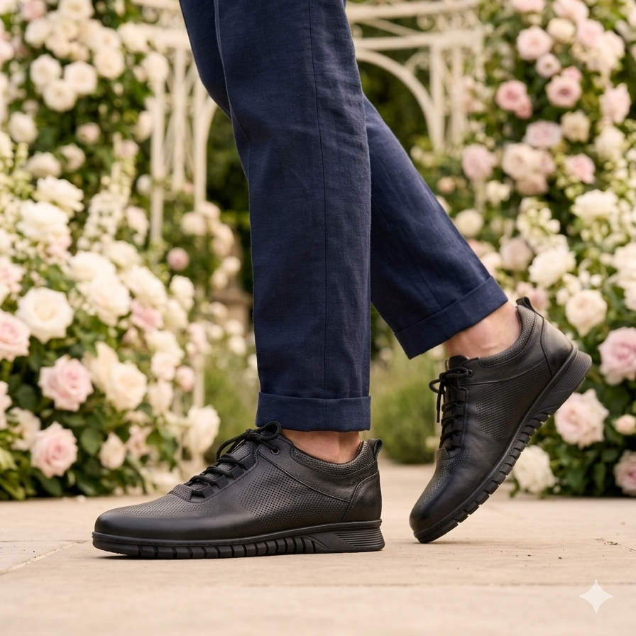 Chaussures Homme en Cuir Premium – Confort & Élégance au Quotidien