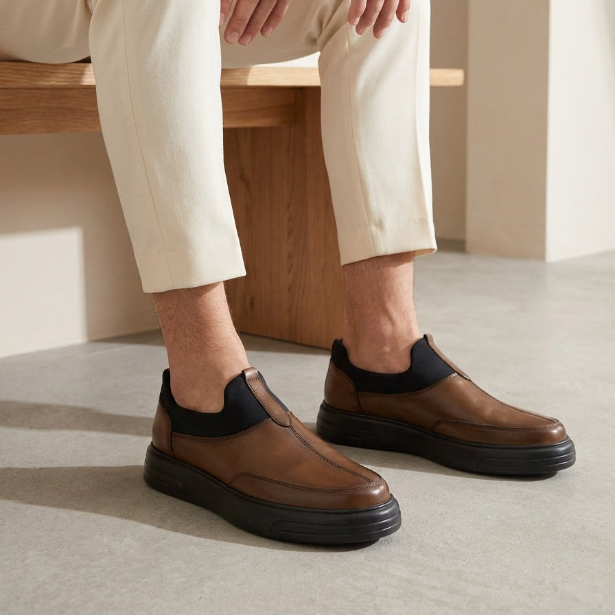 Ballerines Moderne en Cuir