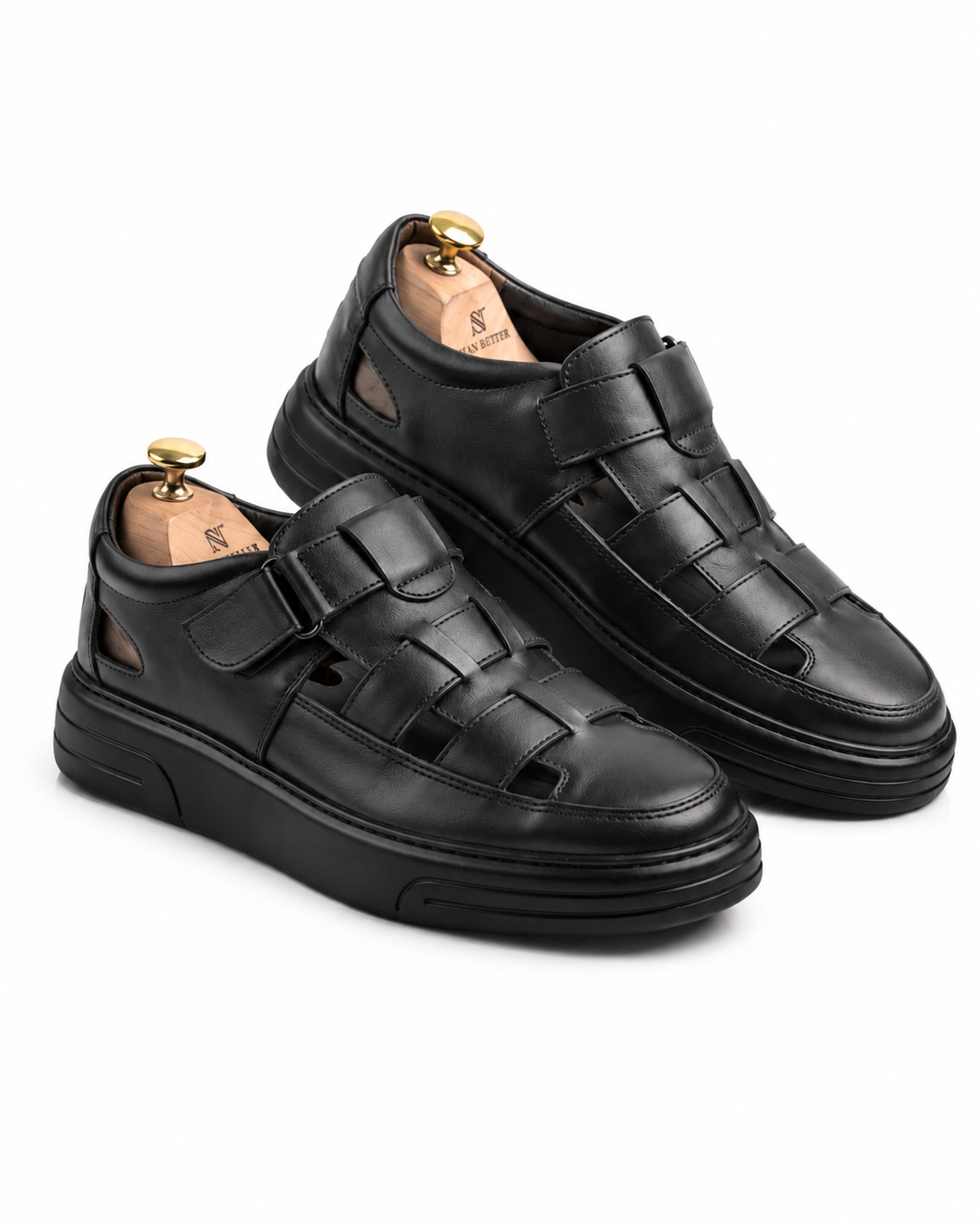 Sandales Homme en Cuir Premium Confort Élégance