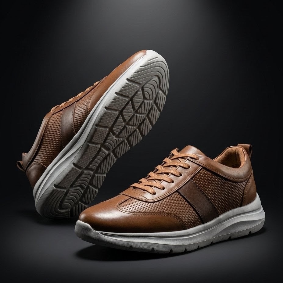 Aero Step - Sneaker Casual Homme en Cuir Véritable vue 7 - BLISS
