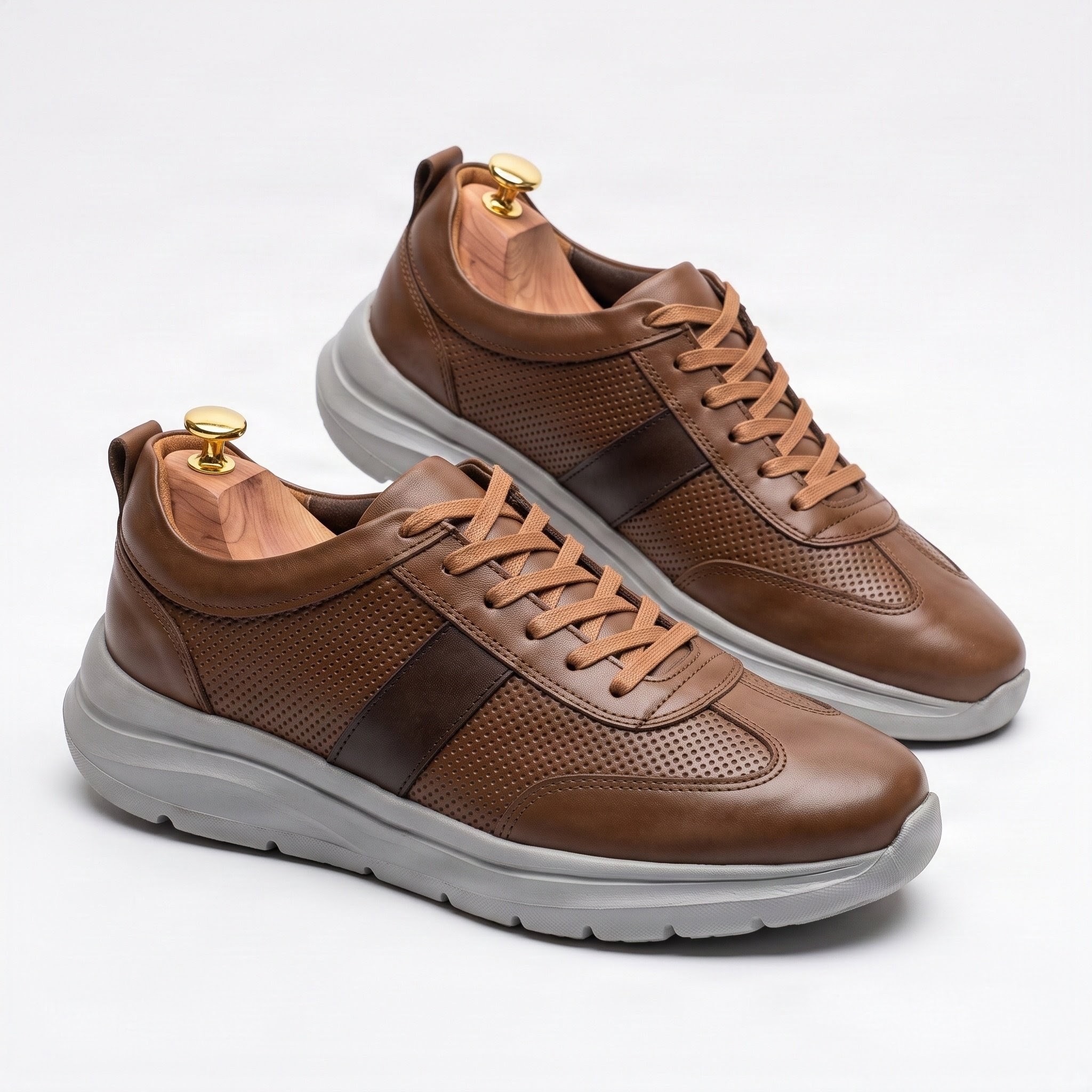 Aero Step - Sneaker Casual Homme en Cuir Véritable - BLISS